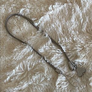 Chaos Club London Silver phone  Lanyard.